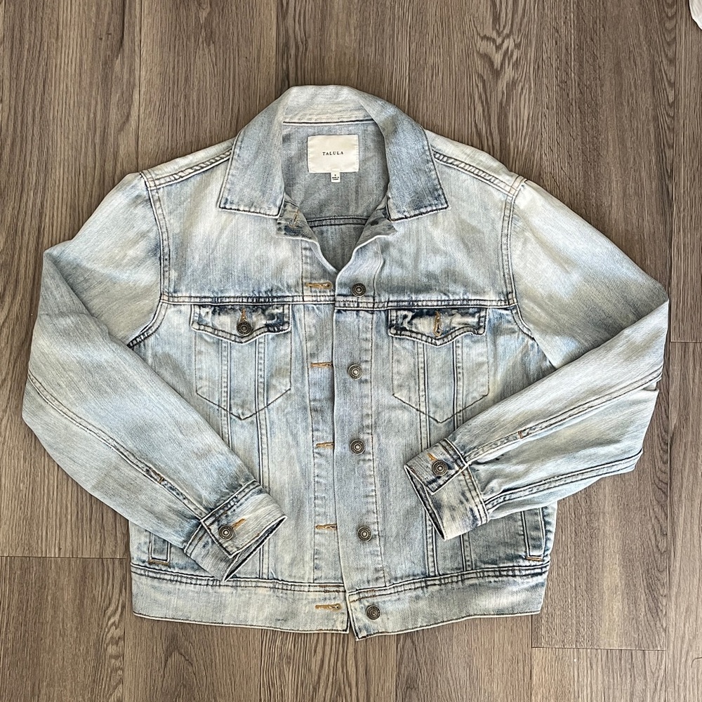 Talula Light Wash Denim Jacket